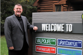 Chris Mahlmann, founder and publisher of Ideas in Motion Media which publishes ValpoLife, PortageLife, LaPorteCountyLife, NWIndianaLife began over his garage in Valparaiso.