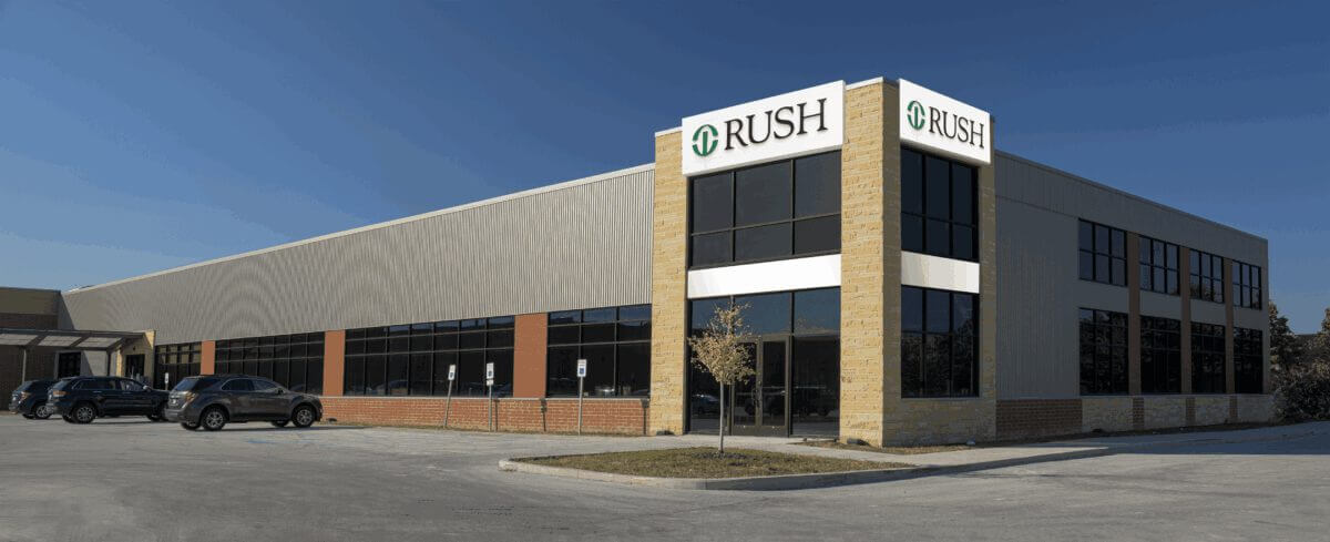 Rush University System for Health illustration of Munster outpatient center.