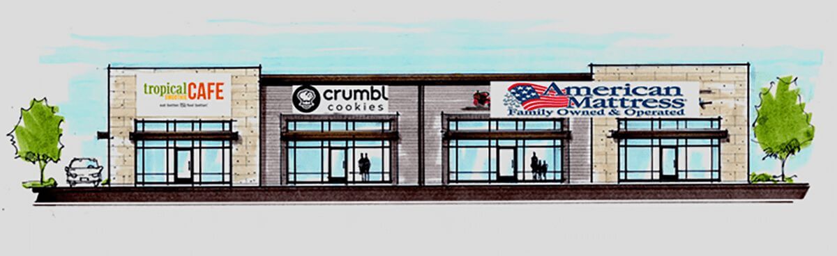 American Mattress, Tropical Smoothie Café and Crumbl Cookies are coming to Merrillville.