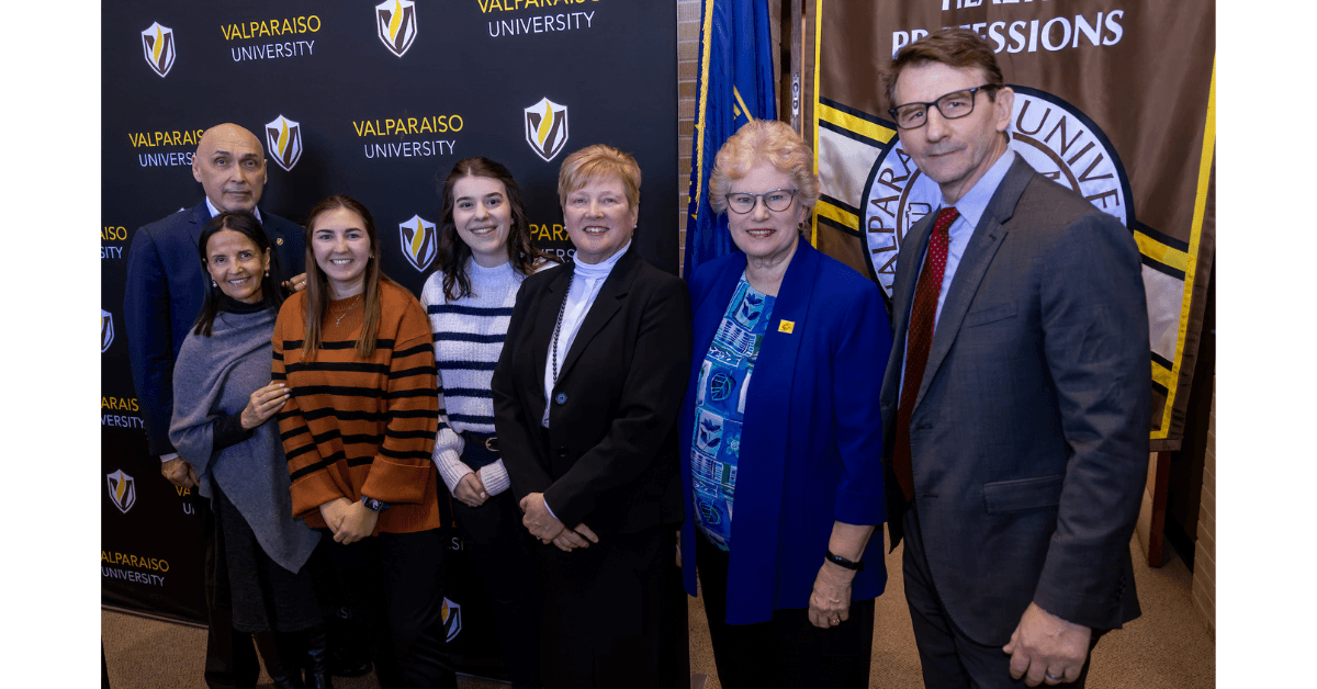Mrvan visits Valpo U