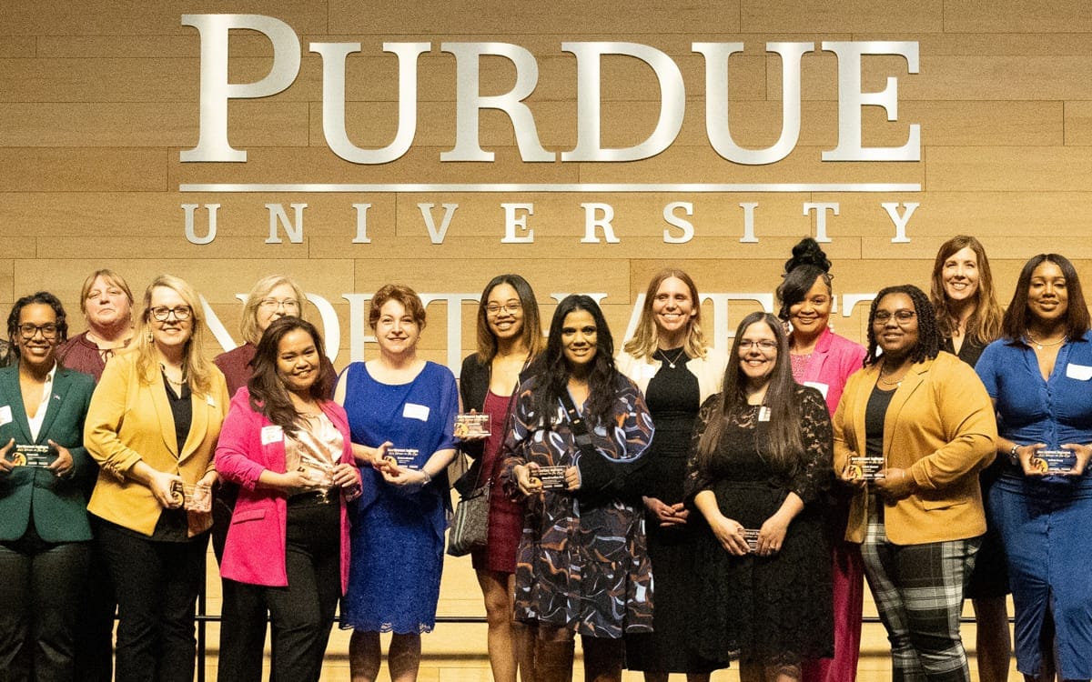 2024 Women on the Rise during a reception