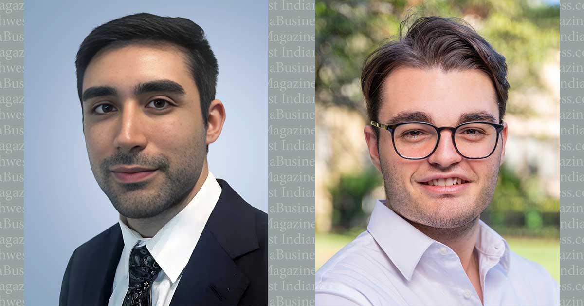 Rod Baradaran (left) and Davide Dantonio (right)