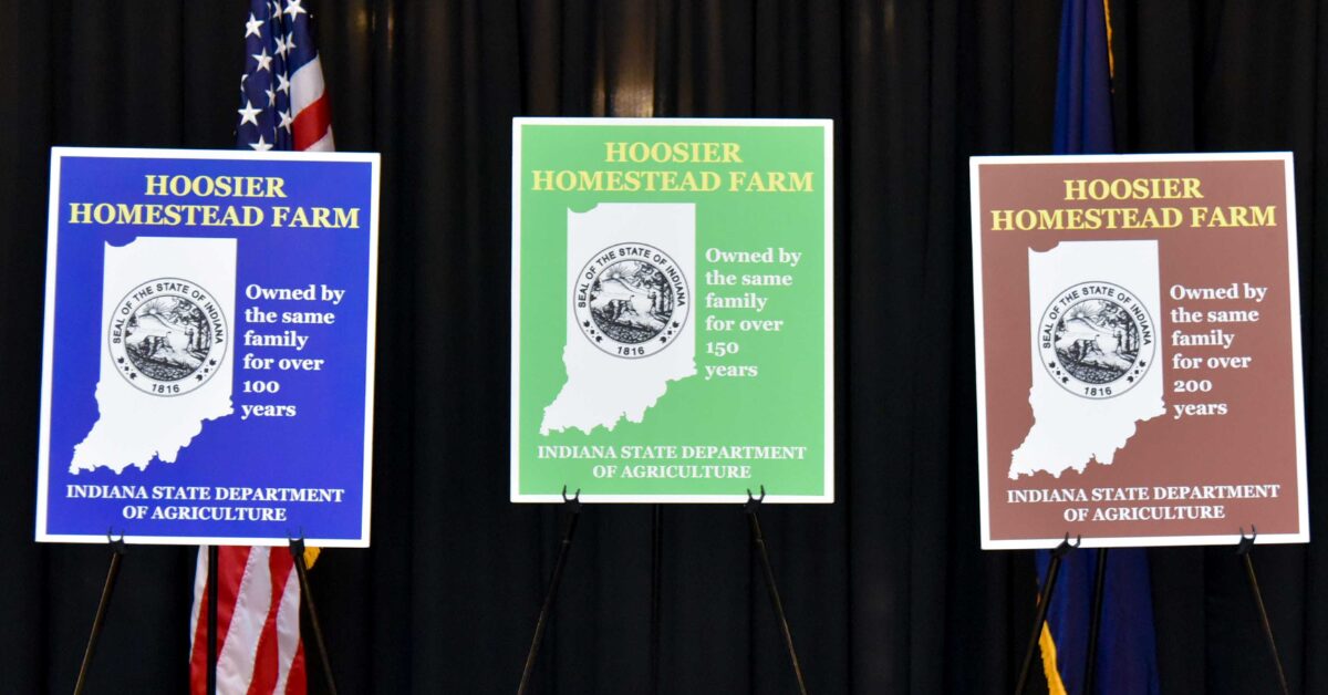Hoosier Homestead Award