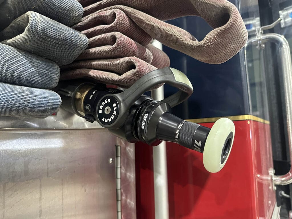 photo of Glow-in-the-Dark Smooth Bore fire hose nozzle