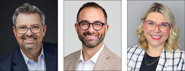 Michael Mellon, David Gryp, and Jamie Mazepa