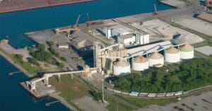 Burns Harbor grain terminal