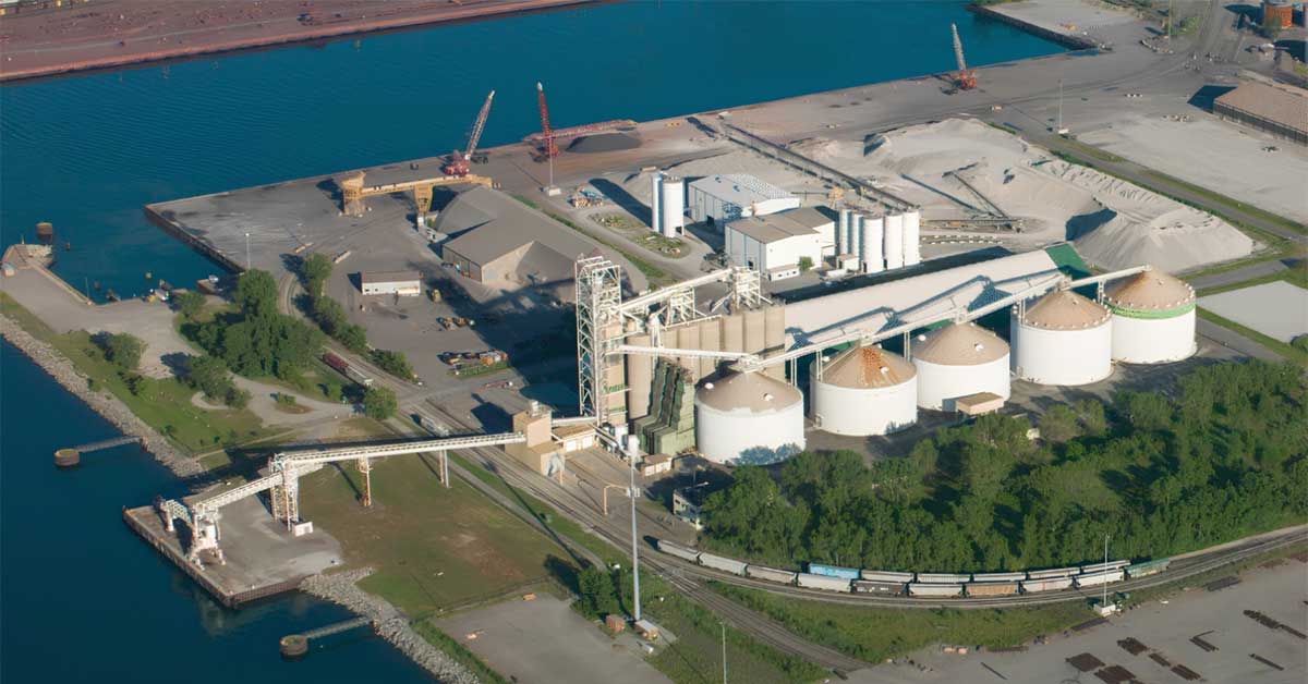Burns Harbor grain terminal